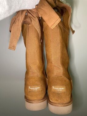 Koolaburra by UGG Andrah Tall Suede Boot in Chestnut